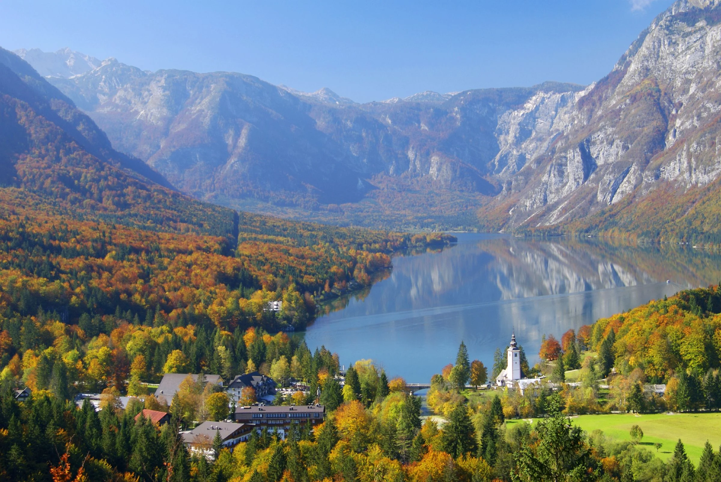 Lake Bohinj — real Alpine nature
