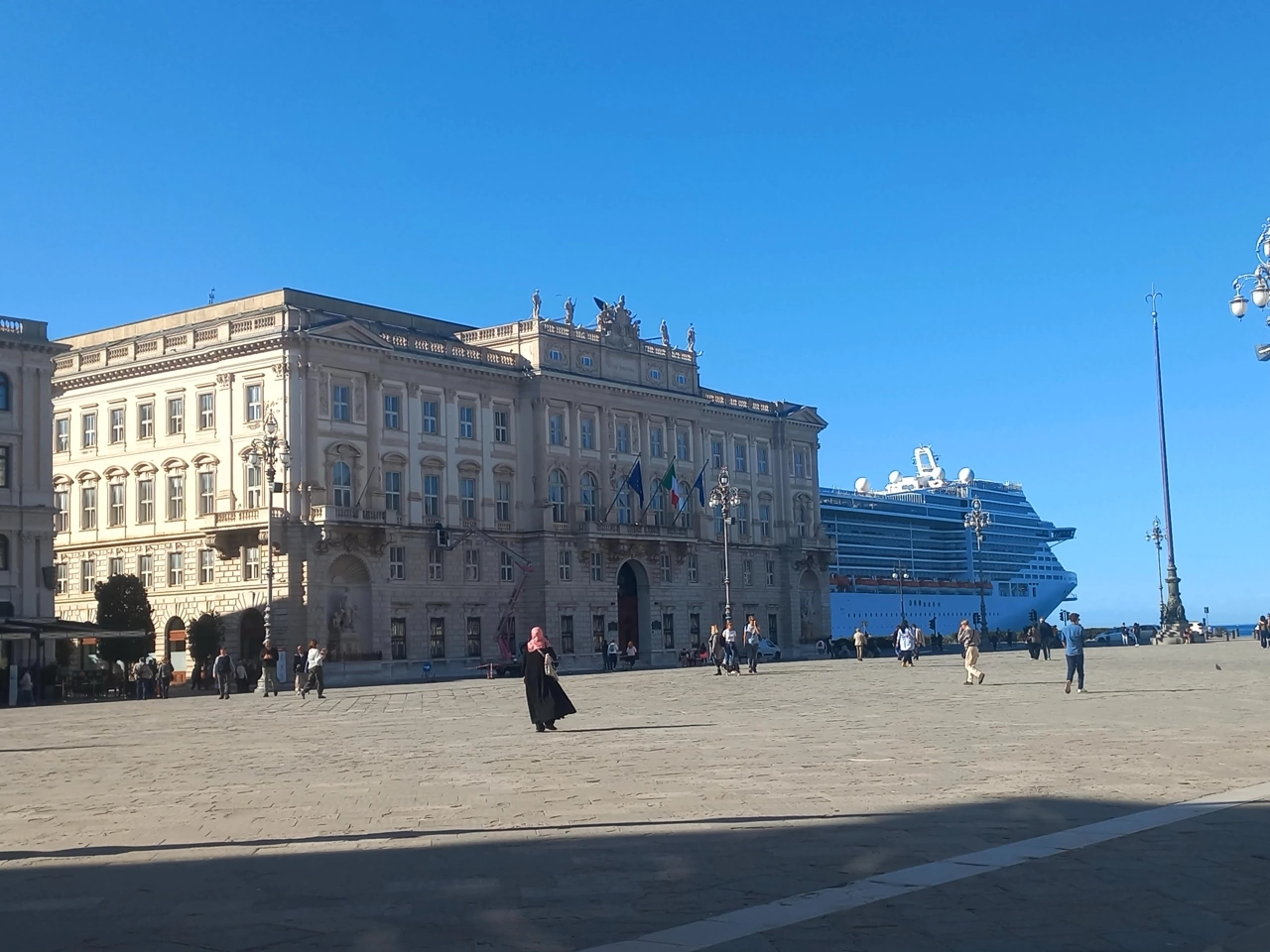 Izlet v Trst, Italija