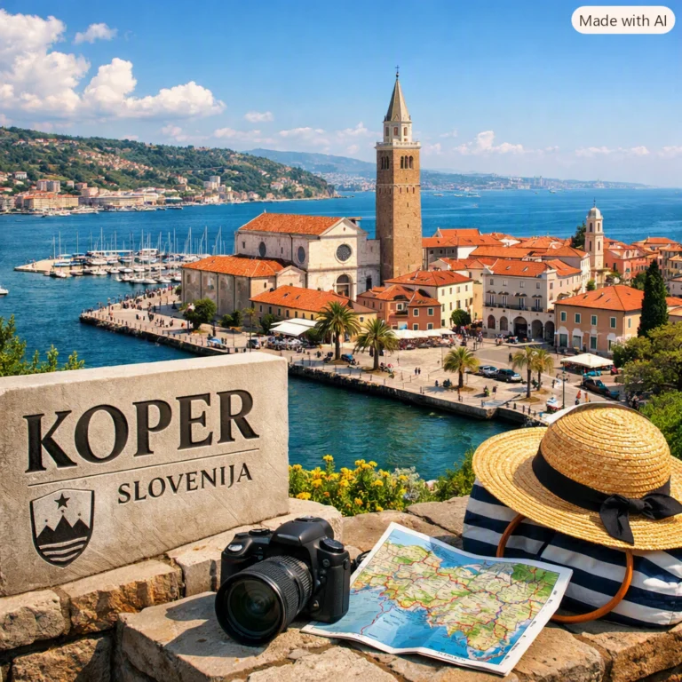 Utflukt til Koper, Slovenia
