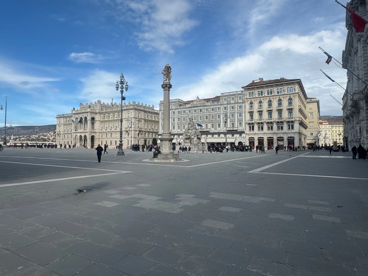 Izlet v Trst, Italija