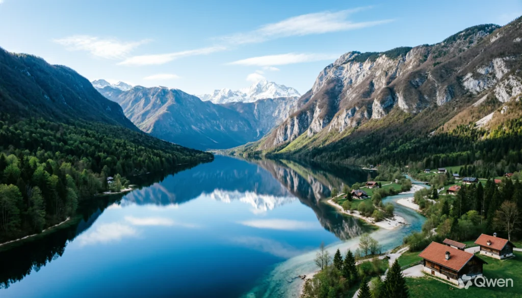 Sightseeingflytur over Bohinj og Triglav nasjonalpark