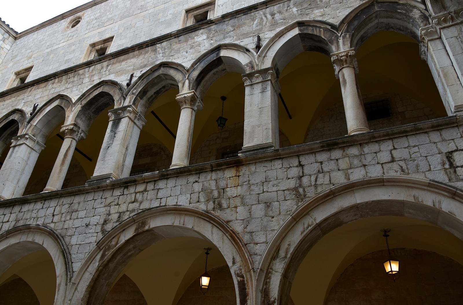 Orlando’s Column and Sponza Palace