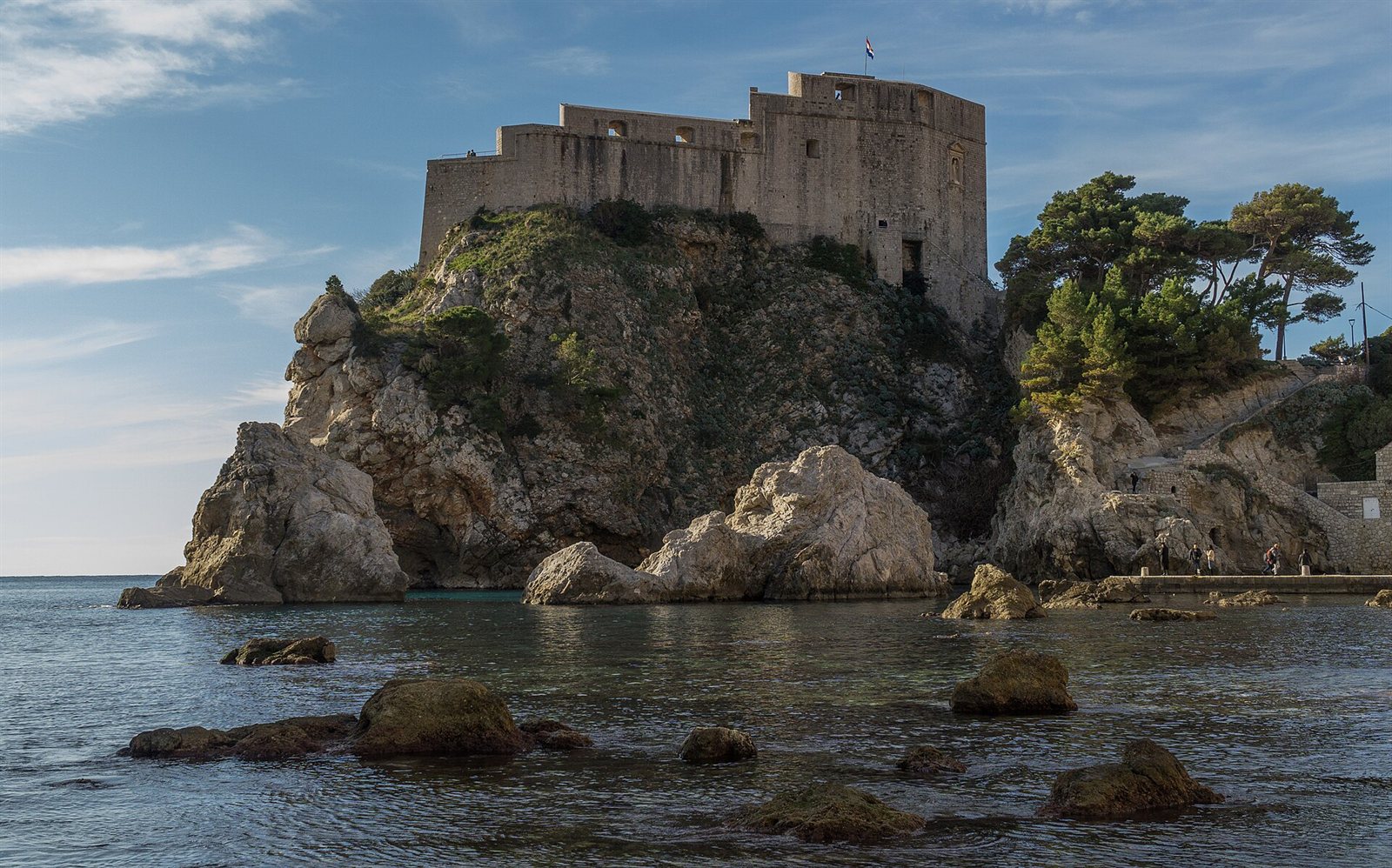 Lovrijenac — the “Red Keep”