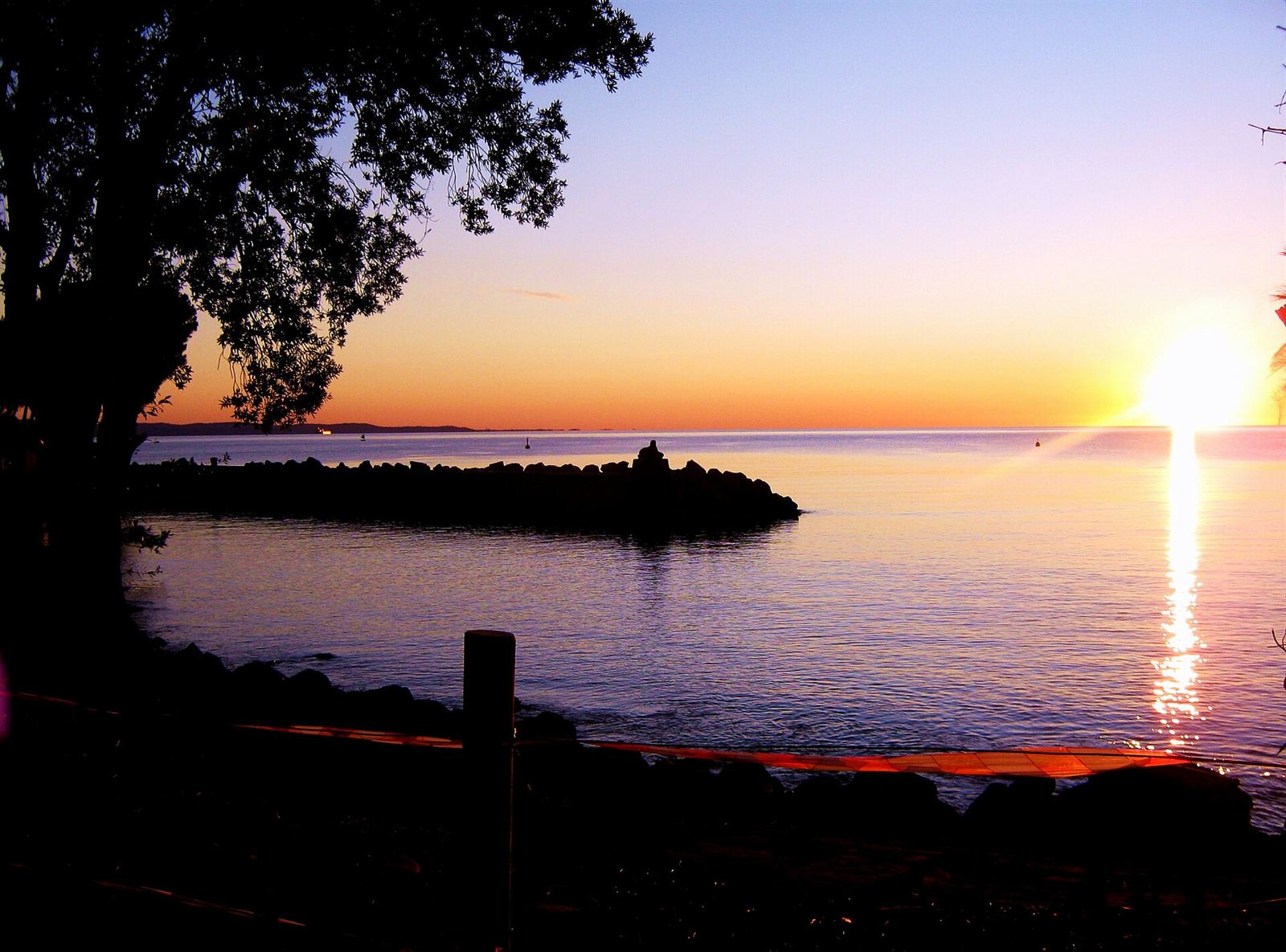 Terrassen over havet