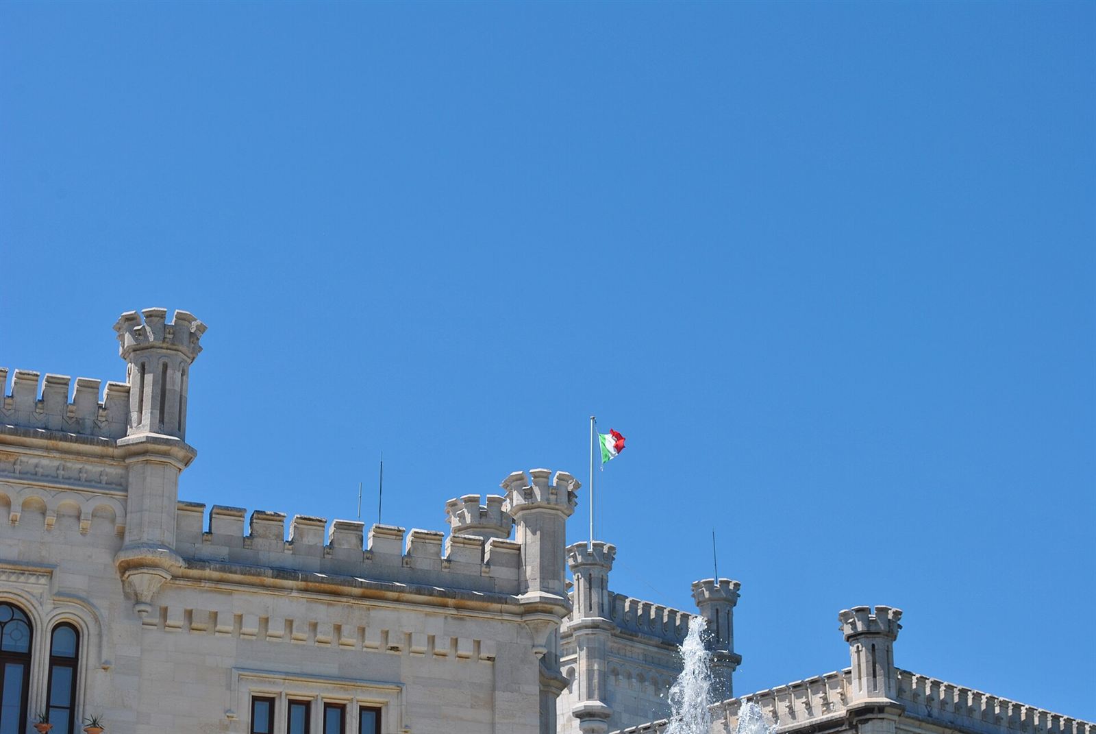 The fairy-tale castle