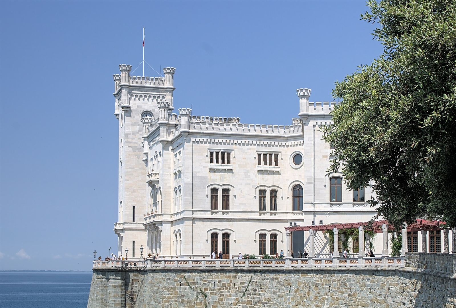The fairy-tale castle