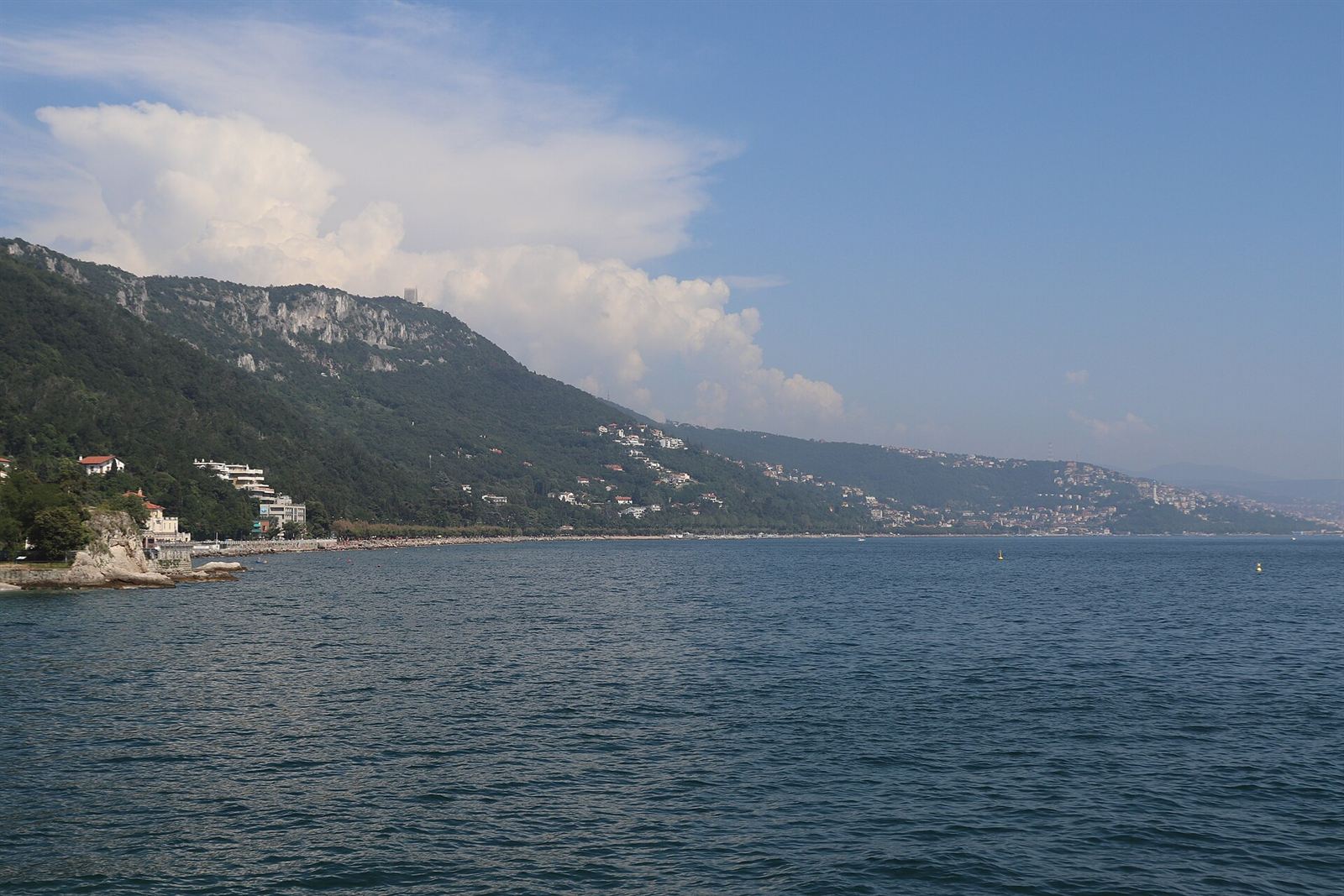 Sea to the horizon