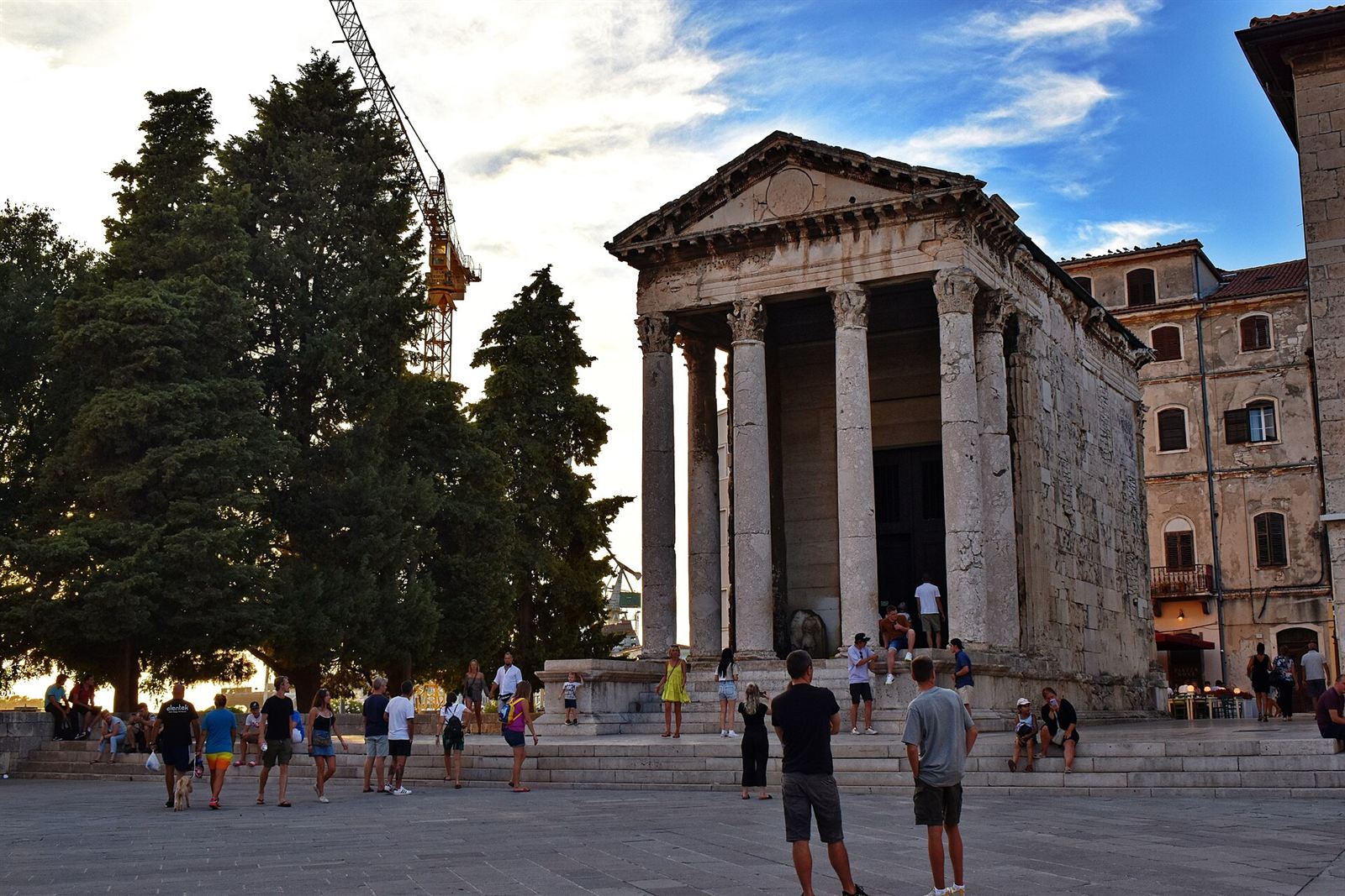 The Forum and the Temple of Augustus