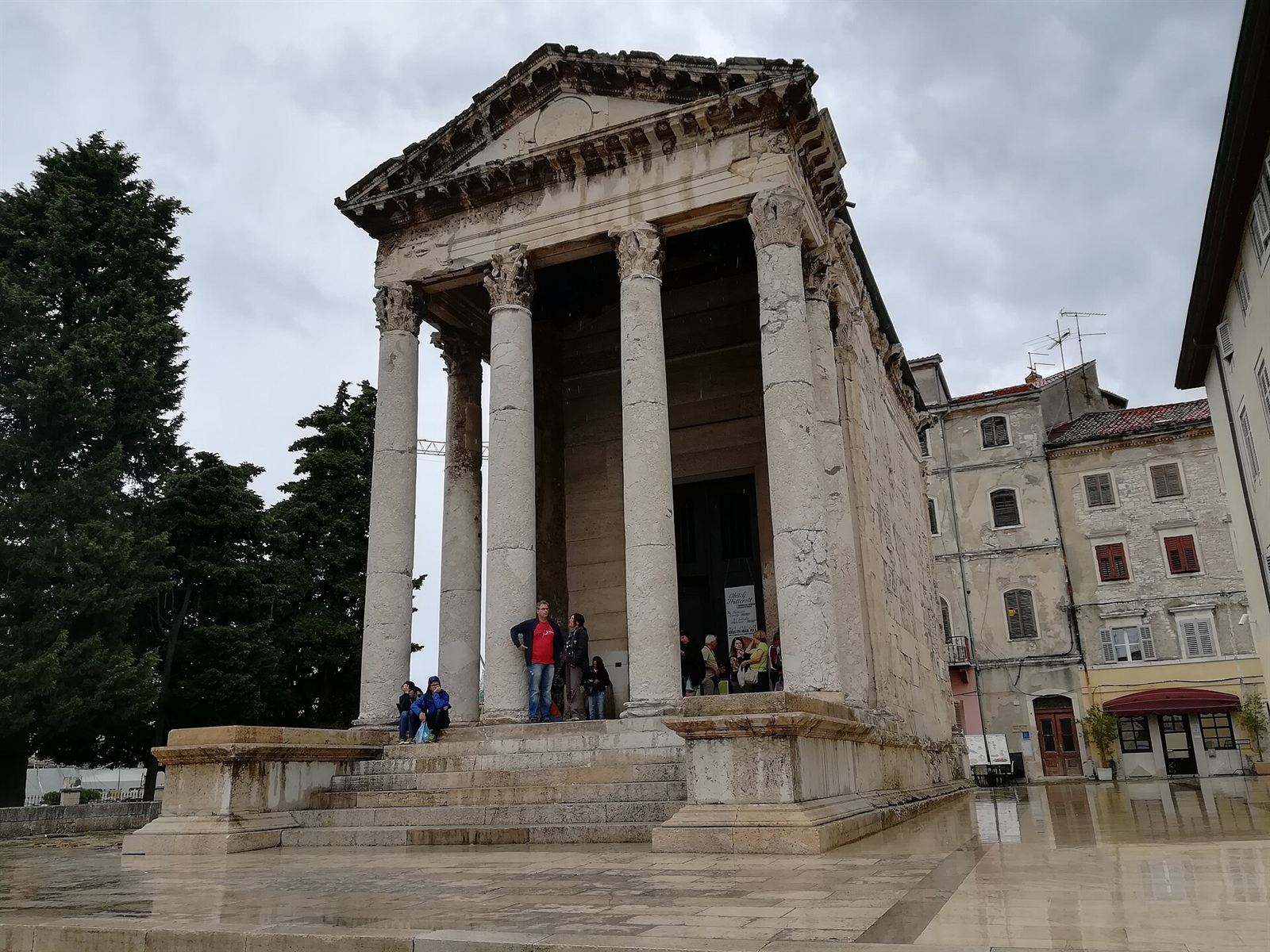 The Forum and the Temple of Augustus