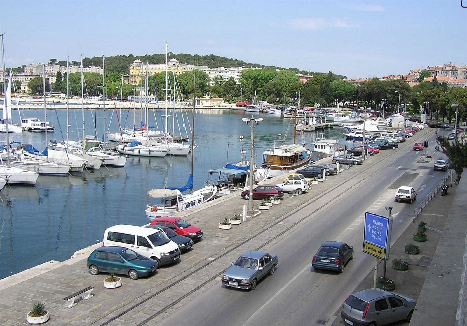 The Riva waterfront