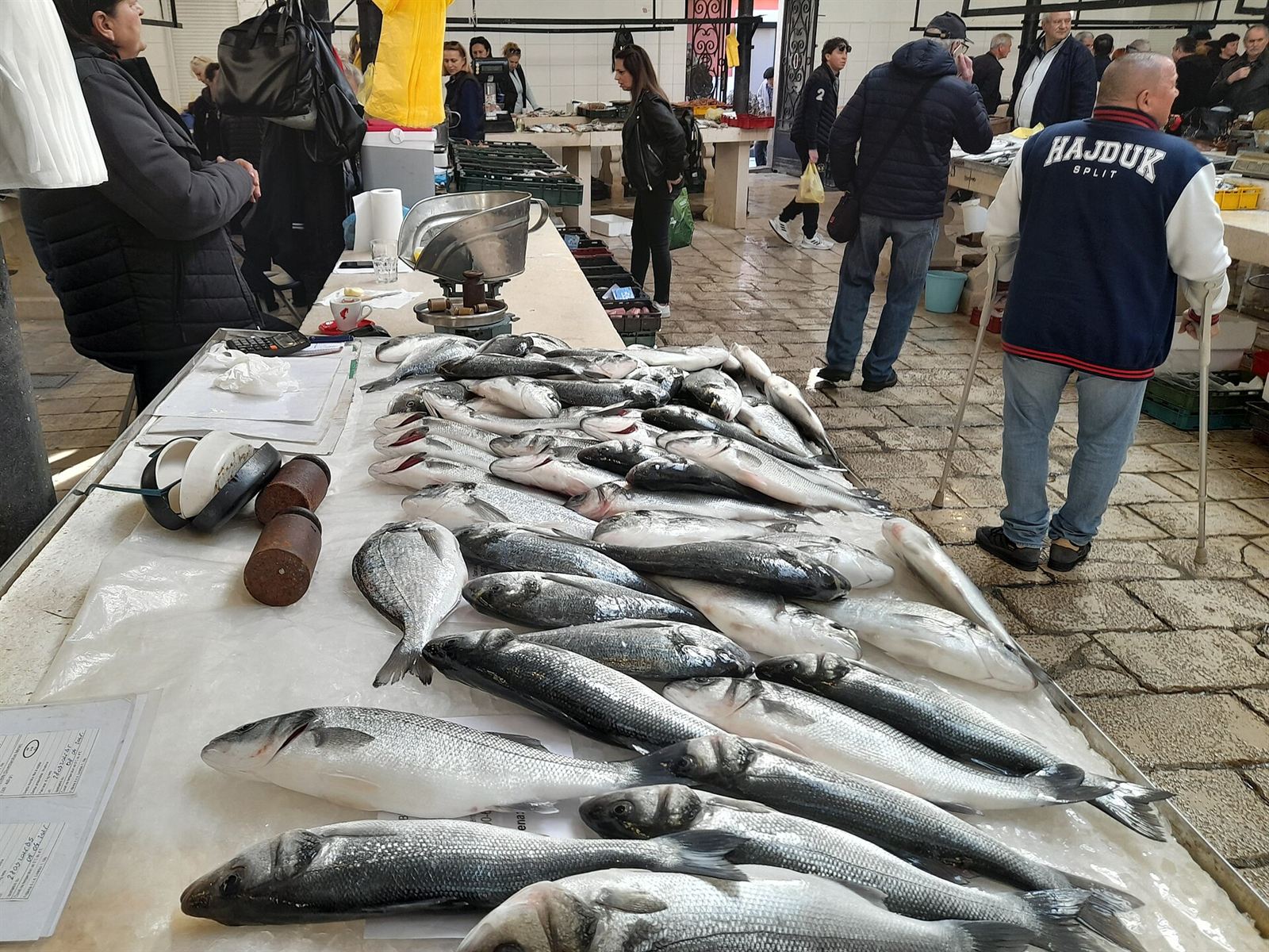 The fish market