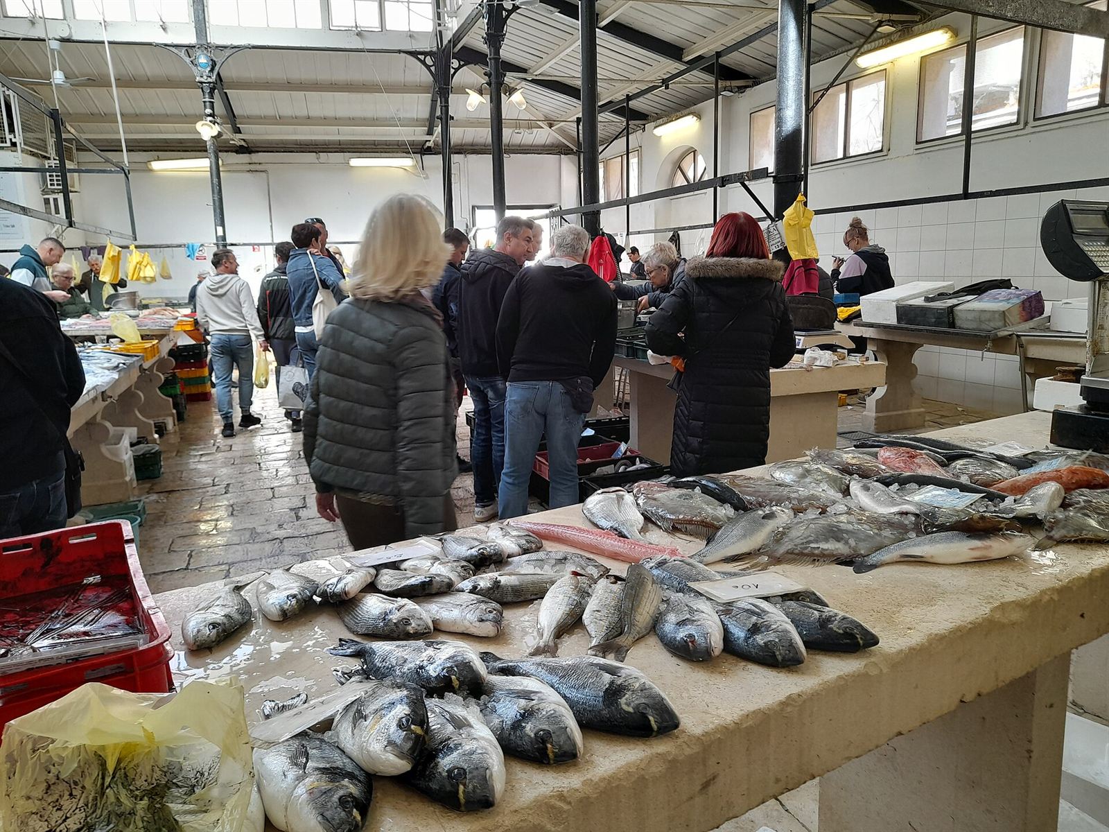 The fish market