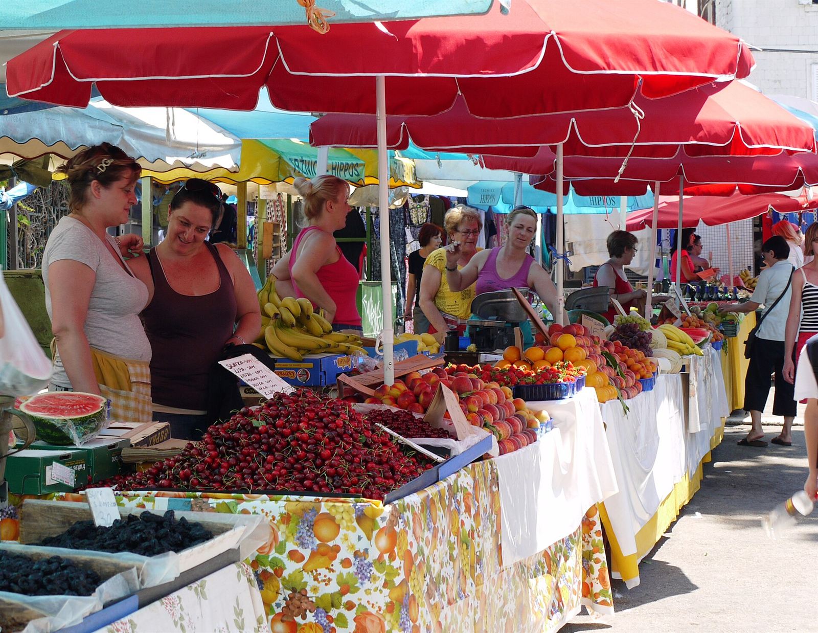 The Pazar green market