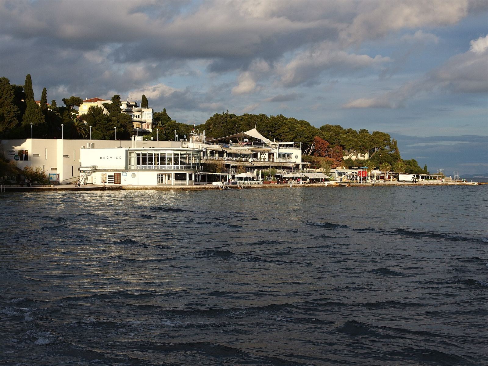 Bačvice beach and picigin