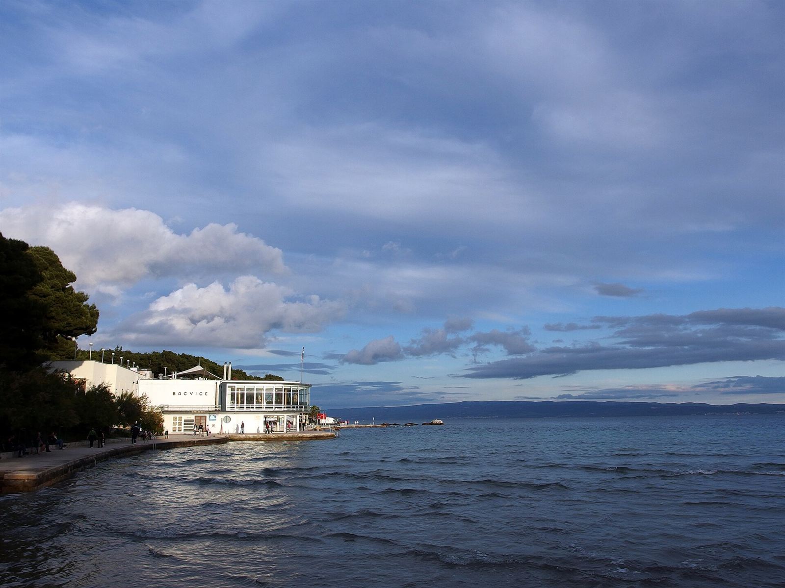 Bačvice beach and picigin