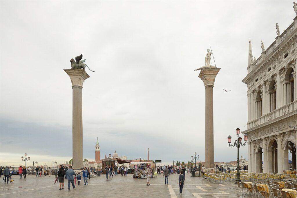 Piazzetta og Dogepalasset