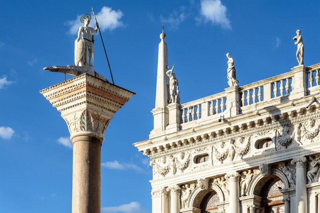 Piazzetta og Dogepalasset