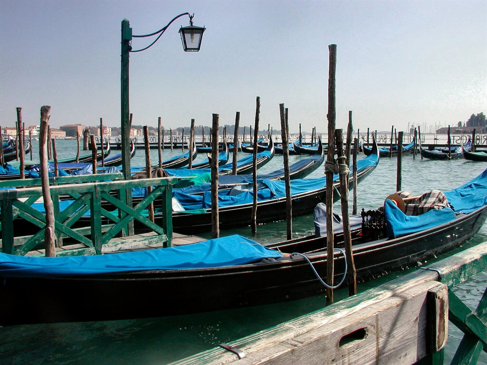The gondolas